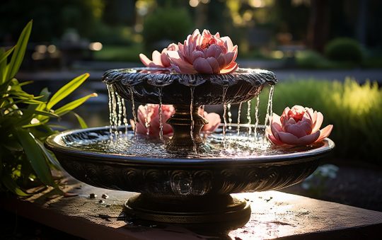 Entretien et soins des fontaines de jardin pour une longue durée de vie