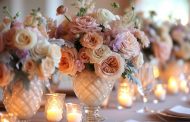 Idées de décoration pour un mariage : L’importance des vases en centre de table