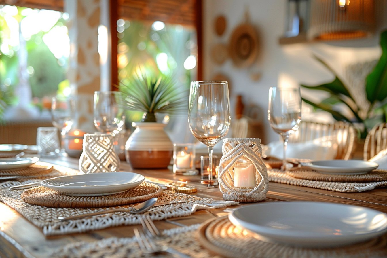 Macramé : Une touche bohème pour vos tables
