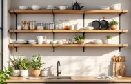 Les meilleures étagères murales pour une cuisine pratique et stylée
