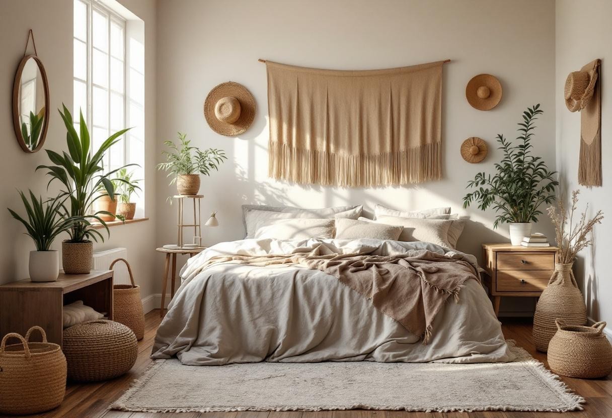 Déco bohème pour la chambre parentale : créer un cocon au style chic et naturel