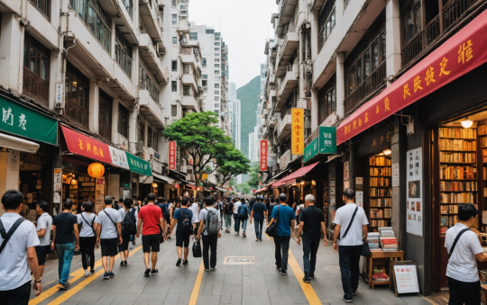 Promenades littéraires et librairies d’auteur à Hong Kong